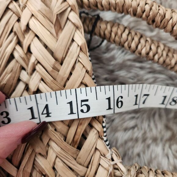 Hat‎ Attack The Beach Bag Straw Tote Bag - Picture 9 of 11